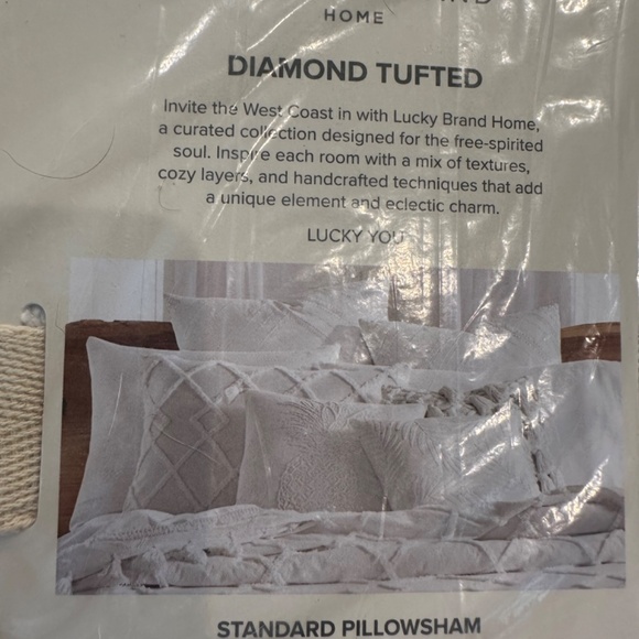 Lucky Brand HOME complete Queen/full duvet set - Picture 11 of 11